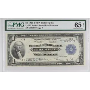 $1 1918  Federal Reserve Bank Notes 715 (3)