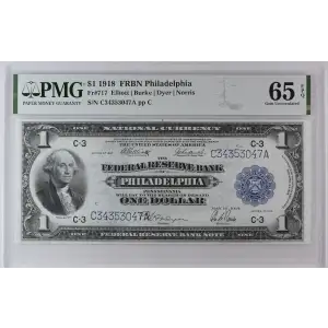 $1 1918  Federal Reserve Bank Notes 717