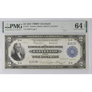 $2 1918  Federal Reserve Bank Notes 757