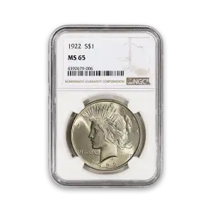Peace Dollar (1921 - 1935) - PCGS - MS65