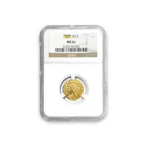 Indian $2.5 (1908 - 1929) - PCGS - MS61